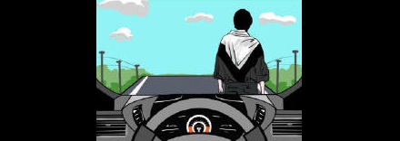 开车时,如何判断行人距离?