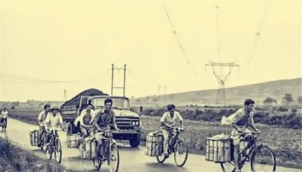 为什么过去人们骑自行车要滑行一段?