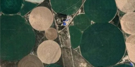 内蒙古沙地上密密麻麻的圆圈是干什么用的？