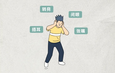 遭遇闪光弹，闭眼背身能躲开吗？