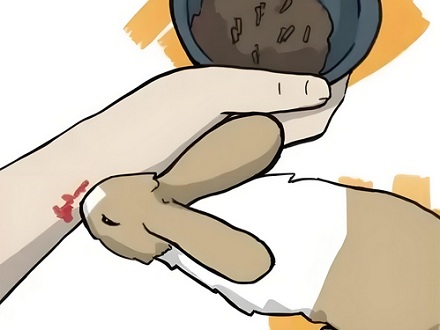兔子急了不仅咬人，还吃肉？！