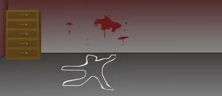 现实中的犯罪现场，会画代表尸体痕迹的白线吗？