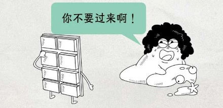 嚼口香糖的时候吃巧克力,为啥口香糖会消失?