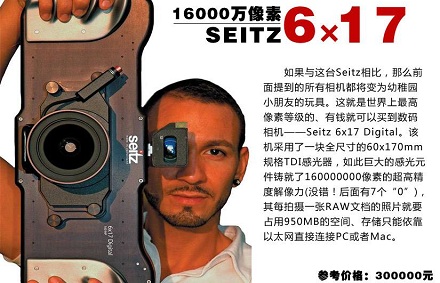 像素最高的照相机是什么?